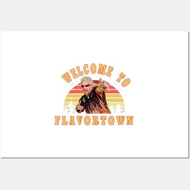 Welcome to flavortown Wall Art by sheelashop